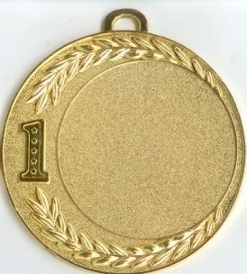 Medaille 9173 Goldfarben 70 mm