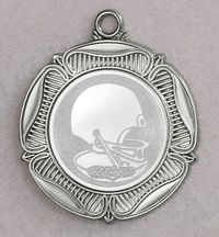 Medaille 7666 Silberfarben 40 mm